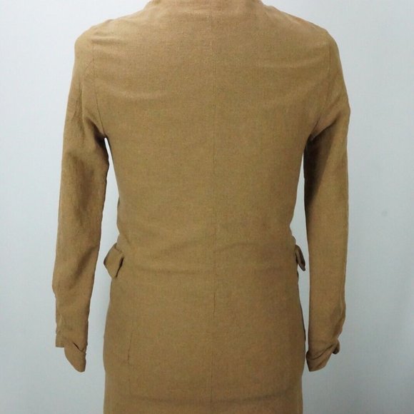 Kapital Brown Textured Linen Blend Sz 1 Made in Japan RARE - Picture 4 of 8